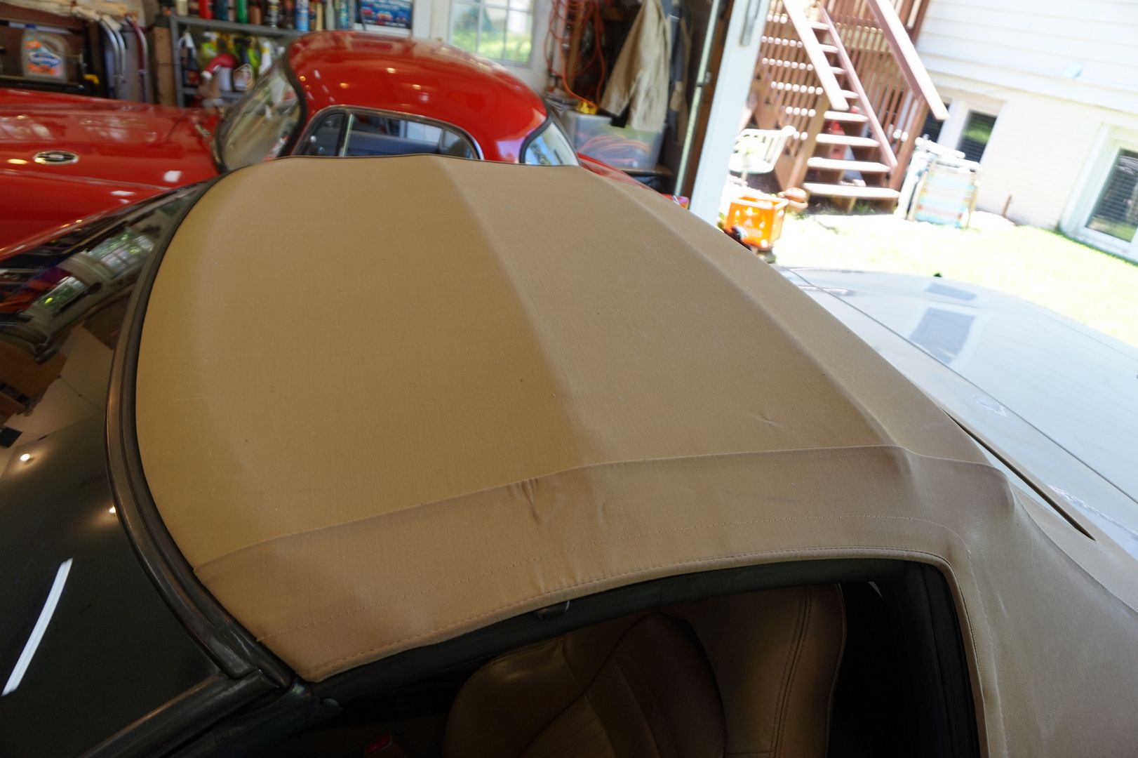 Mold/Mildew stained Tan convertible top wont clean up Help Page 6